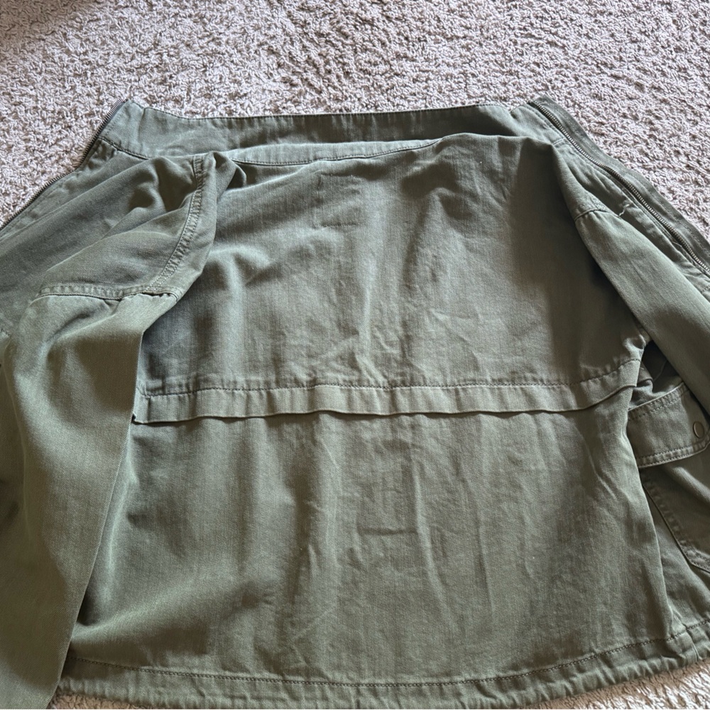 Olive green Jean jacket